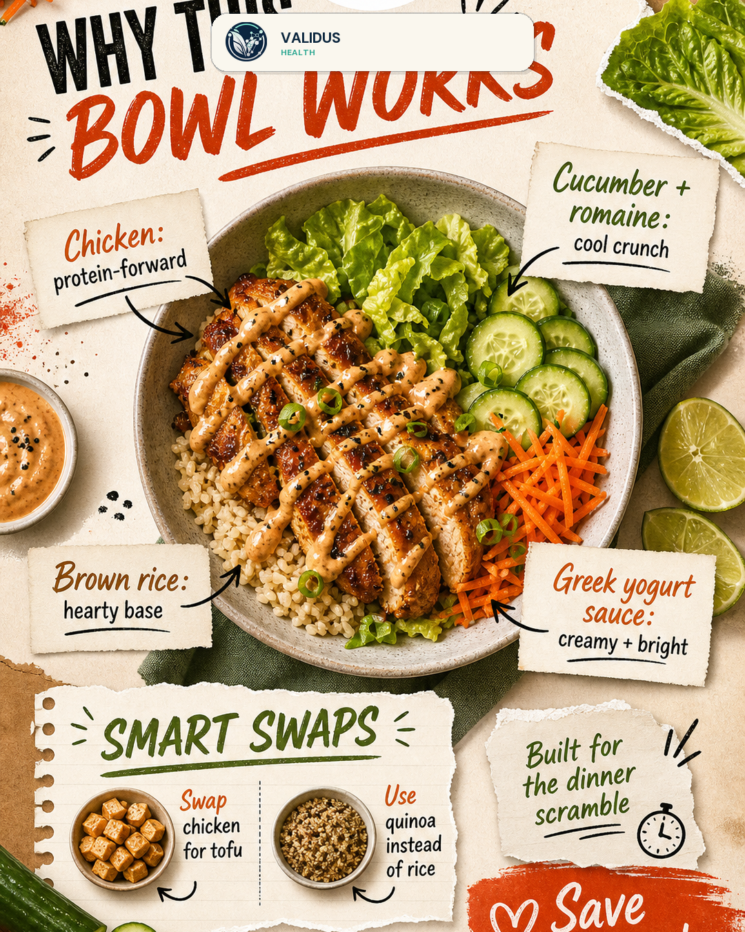 Bang Bang Chicken Cucumber Rice Bowls slide 4