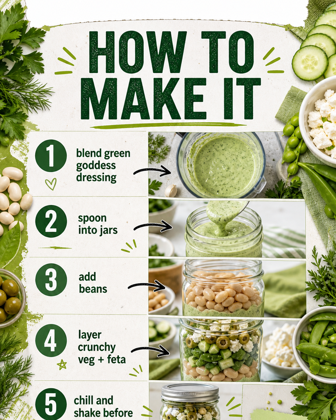 Green Goddess Butter Bean Crunch Jars slide 3
